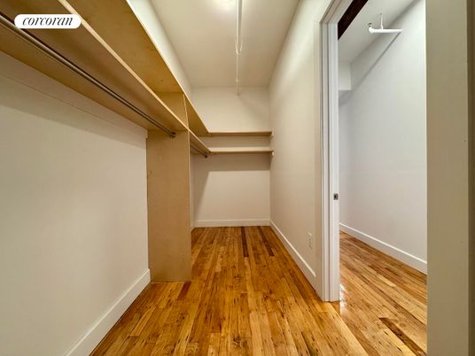 Interior, Walk-in Closets, Wood Texture Flooring