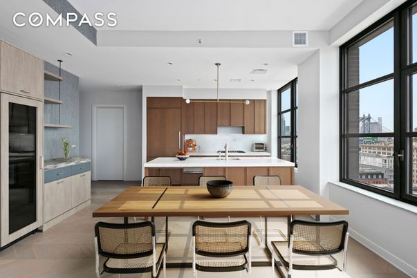 Dining room, Interior, Kitchen, Pendant Lights, Recessed Lighting