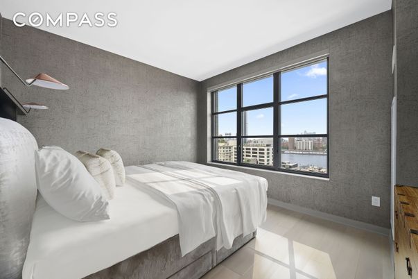 Bedroom, Interior, Water, Wood Texture Flooring