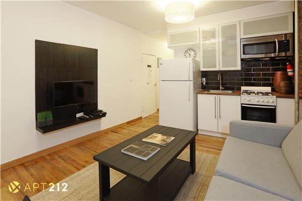 Interior, Kitchen, Living room, Stainless Steel Appliances, Wood Texture Flooring