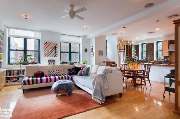 Dining room, Interior, Kitchen, Living room, Pendant Lights, Recessed Lighting, Wood Texture Flooring