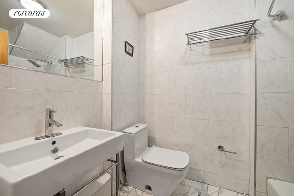 Bathroom, Glass Shower, Interior, Marble, Marble Walls