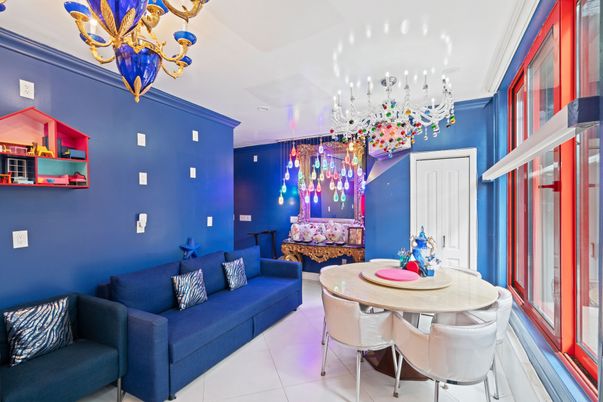 Dining room, Interior, Pendant Lights
