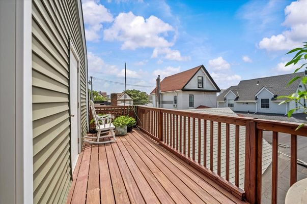 Exterior, Wood Texture Flooring