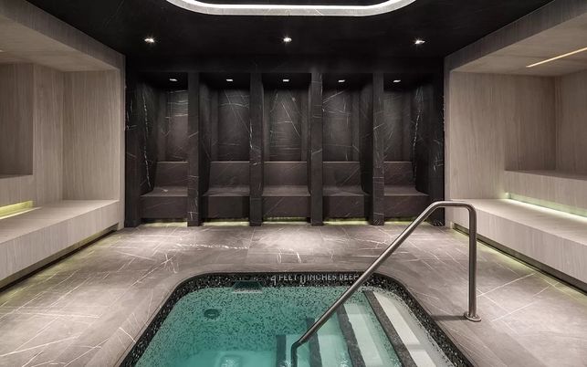 Interior, Pool, Recessed Lighting
