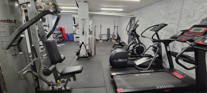 Fitness Equipment, Gym, Interior
