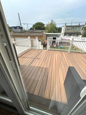 Exterior, Wood Texture Flooring