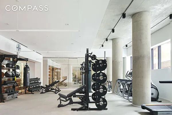 Fitness Equipment, Gym, Interior