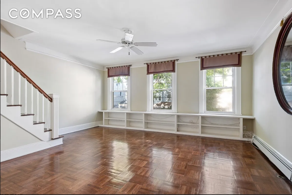 Empty room, Interior, Wood Texture Flooring