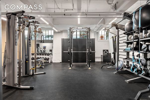 Fitness Equipment, Gym, Interior