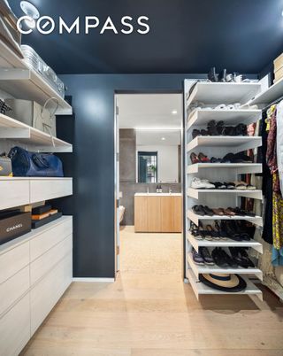 Interior, Recessed Lighting, Walk-in Closets, Wood Texture Flooring