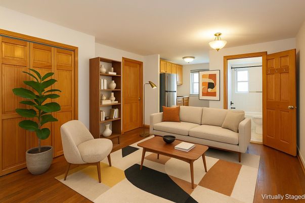 Interior, Kitchen, Living room, Wood Texture Flooring