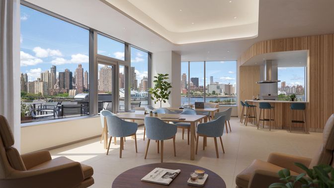 Dining room, Interior, Recessed Lighting