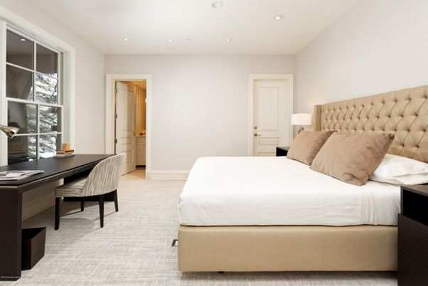 Bedroom, Home Office, Interior, Recessed Lighting