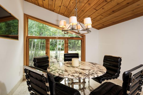 Chandelier, Dining room, Interior, Wooden Ceilings
