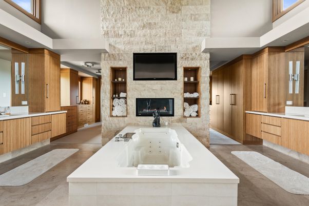 Fireplace, Interior, Stone Walls, Wooden Walls