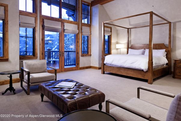 Bedroom, Interior, Wooden Beams