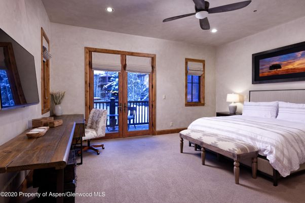 Bedroom, Home Office, Interior, Recessed Lighting