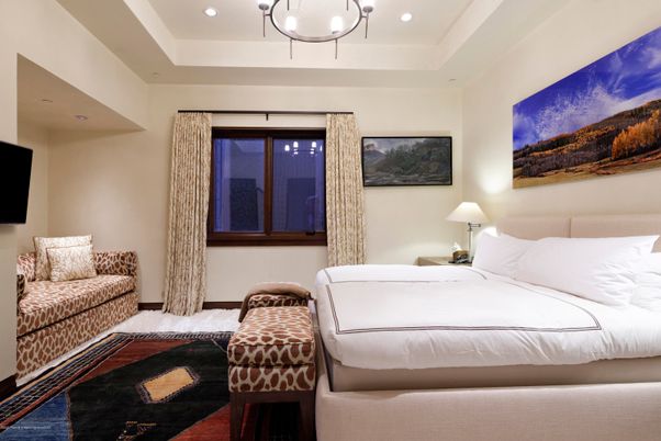 Bedroom, Interior, Pendant Lights, Recessed Lighting