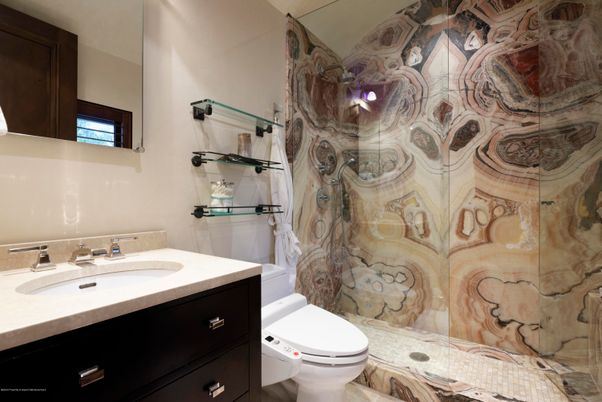 Bathroom, Glass Shower, Interior