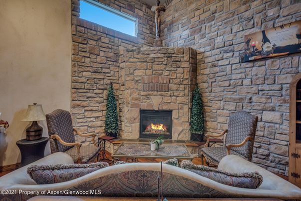 Fireplace, Interior, Living room, Stone Walls