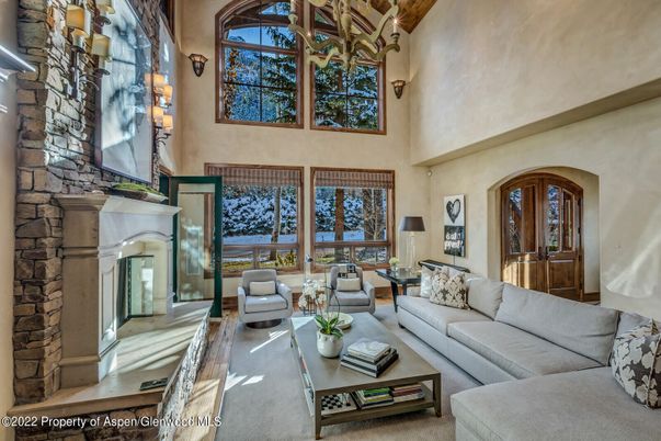Fireplace, Interior, Living room, Stone Walls, Wooden Beams