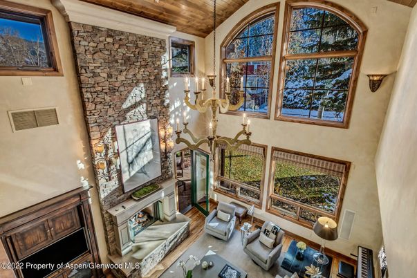 Interior, Living room, Stone Walls