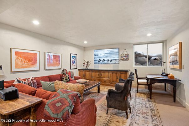 Home Office, Interior, Living room, Recessed Lighting