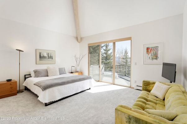 Bedroom, Interior, Wooden Beams