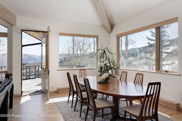 Dining room, Interior, Wooden Beams, Wood Texture Flooring