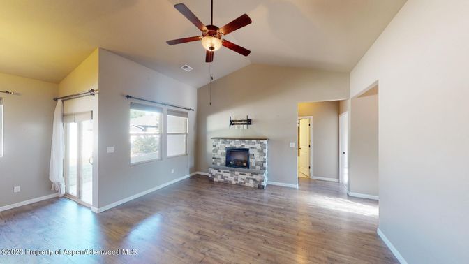 Empty room, Fireplace, Interior, Wood Texture Flooring