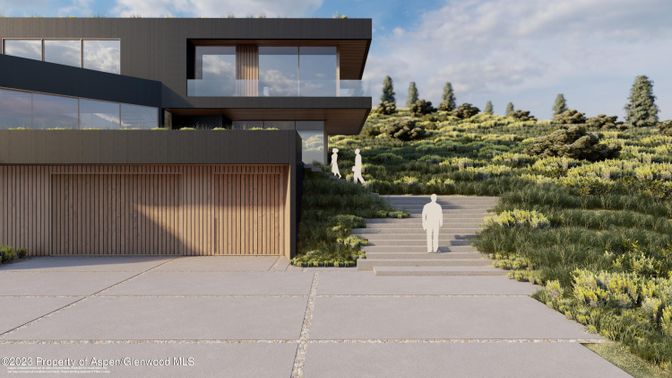 Exterior, Facade, Modern