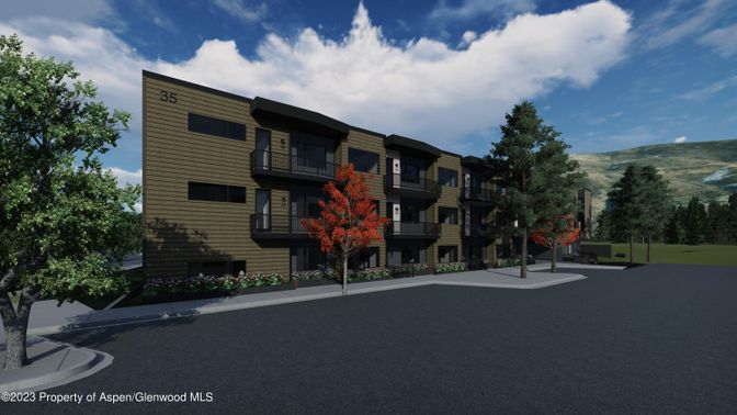 Exterior, Facade, Condo Building