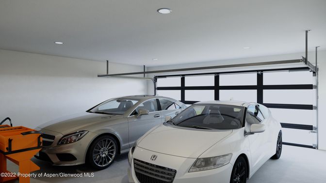 Garage, Interior, Recessed Lighting