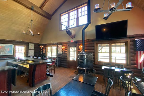 Dining room, Interior, Kitchen, Pendant Lights, Wooden Beams, Wooden Ceilings, Wood Texture Flooring, Wooden Walls