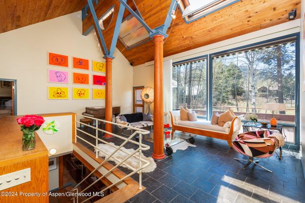 Interior, Living room, Wooden Ceilings