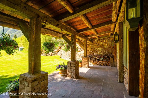 Backyard, Exterior, Fireplace