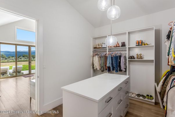 Interior, Pendant Lights, Walk-in Closets, Wood Texture Flooring