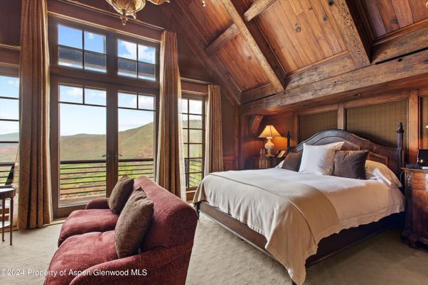 Bedroom, Interior, Wooden Beams, Wooden Ceilings