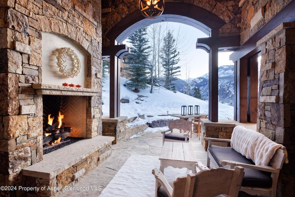 Fireplace, Interior, Stone Walls
