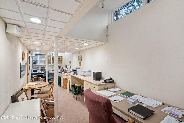 Home Office, Interior, Recessed Lighting