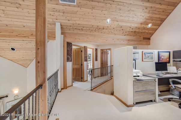 Home Office, Interior, Wooden Ceilings, Wooden Walls