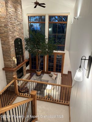 Interior, Living room, Stone Walls