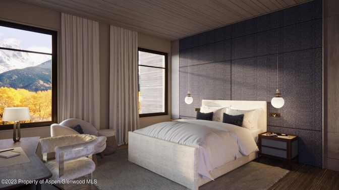 Bedroom, Interior, Pendant Lights
