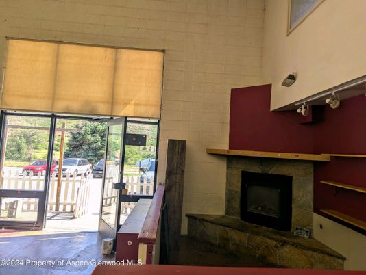 Fireplace, Interior, Stone Walls