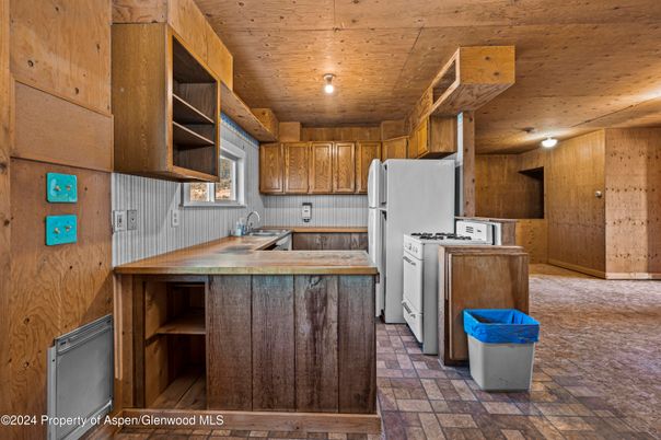 Interior, Kitchen, Wooden Ceilings, Wooden Walls