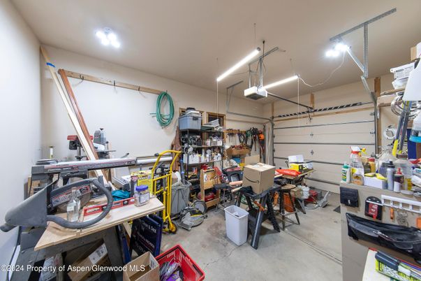 Garage, Interior, Recessed Lighting