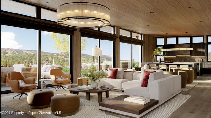 Interior, Kitchen, Living room, Pendant Lights, Recessed Lighting, Wooden Ceilings, Wood Texture Flooring