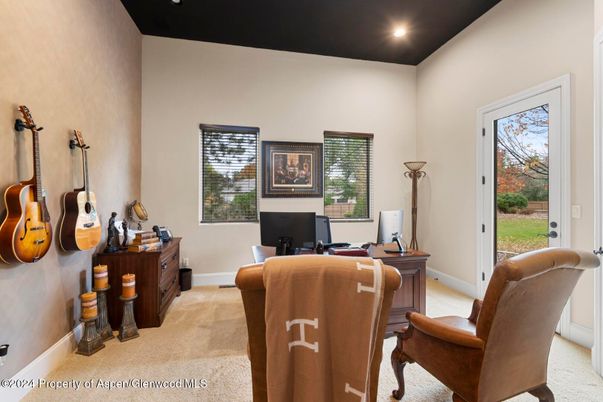 Home Office, Interior, Recessed Lighting