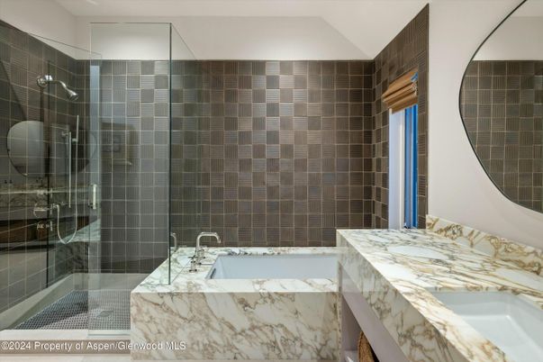 Bathroom, Glass Shower, Interior